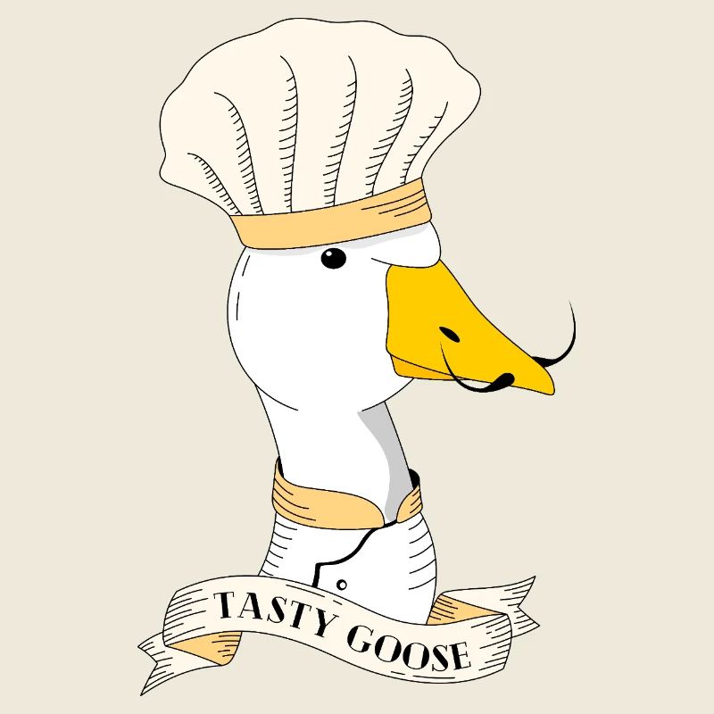 Delicious goose