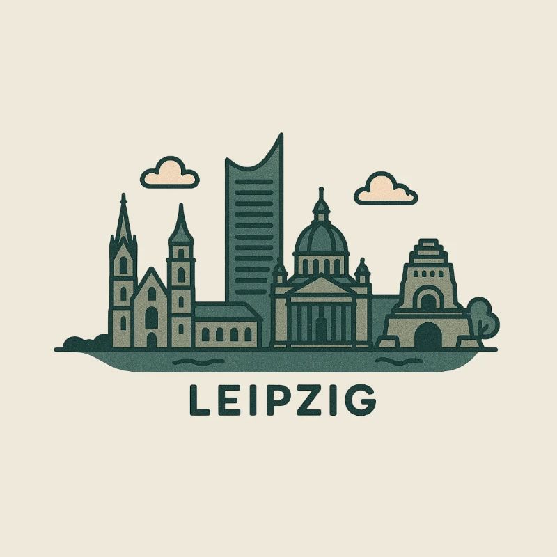 Leipzig Skyline 