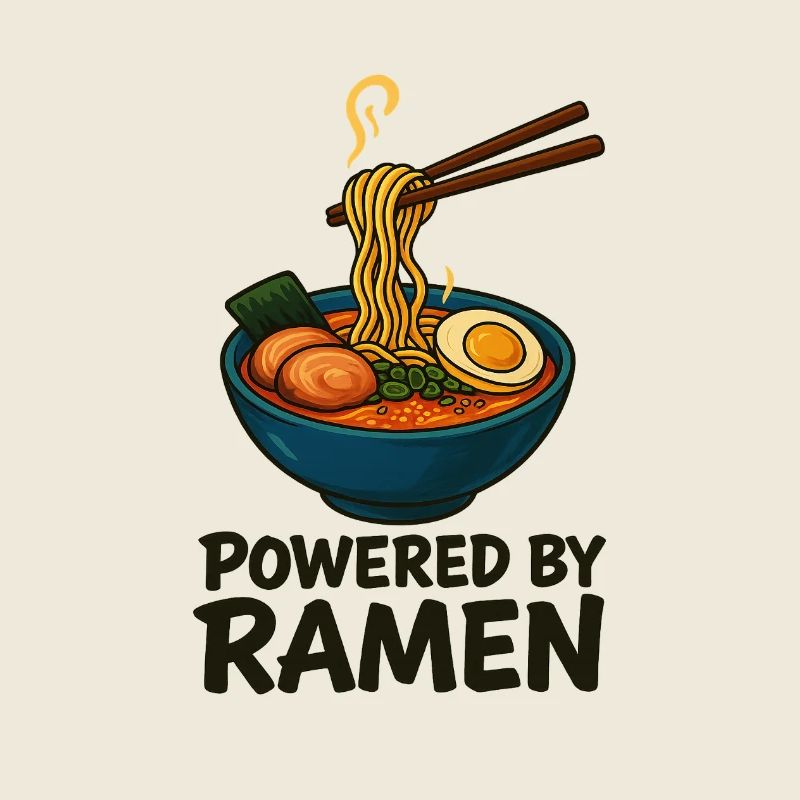 Powered by Ramen - Cooles Japan Design