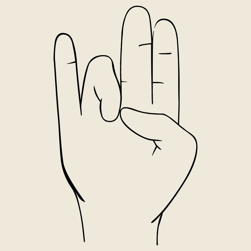 Hand sign