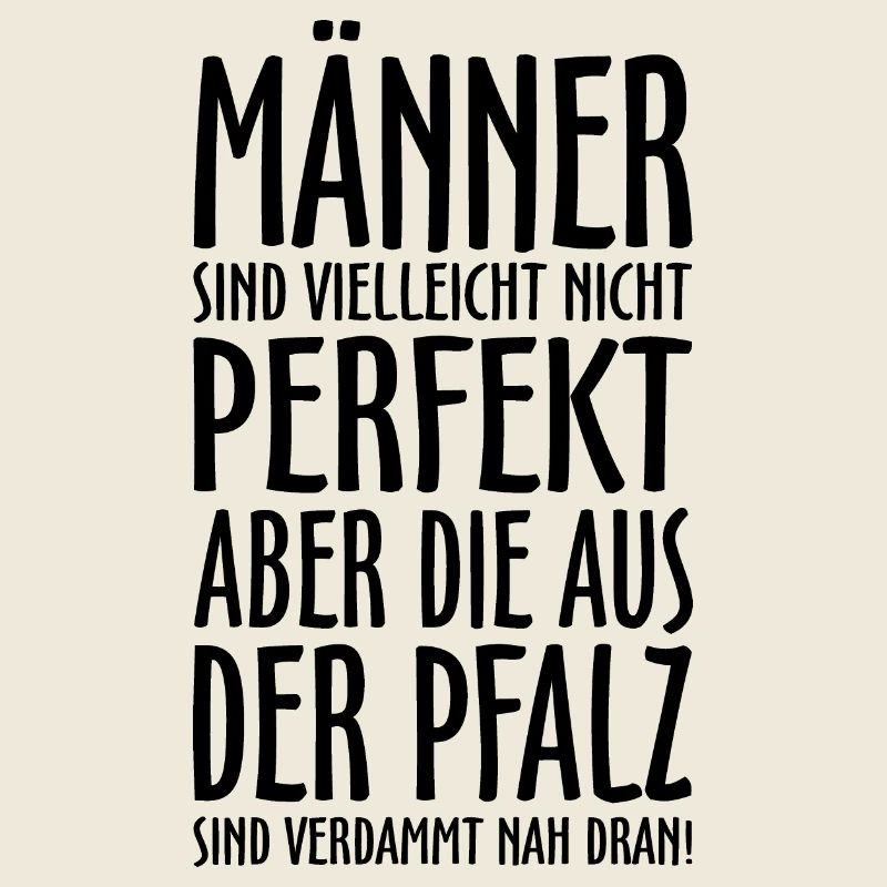 Männer aus der Pfalz (Schwarz)