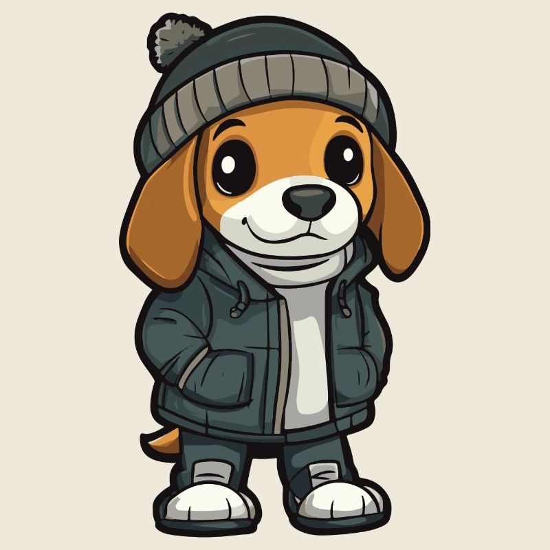 Beagle Hund Cartoon