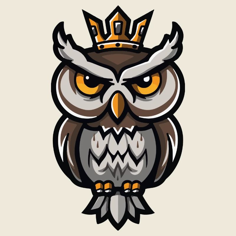 Owl Cartoon Crown
