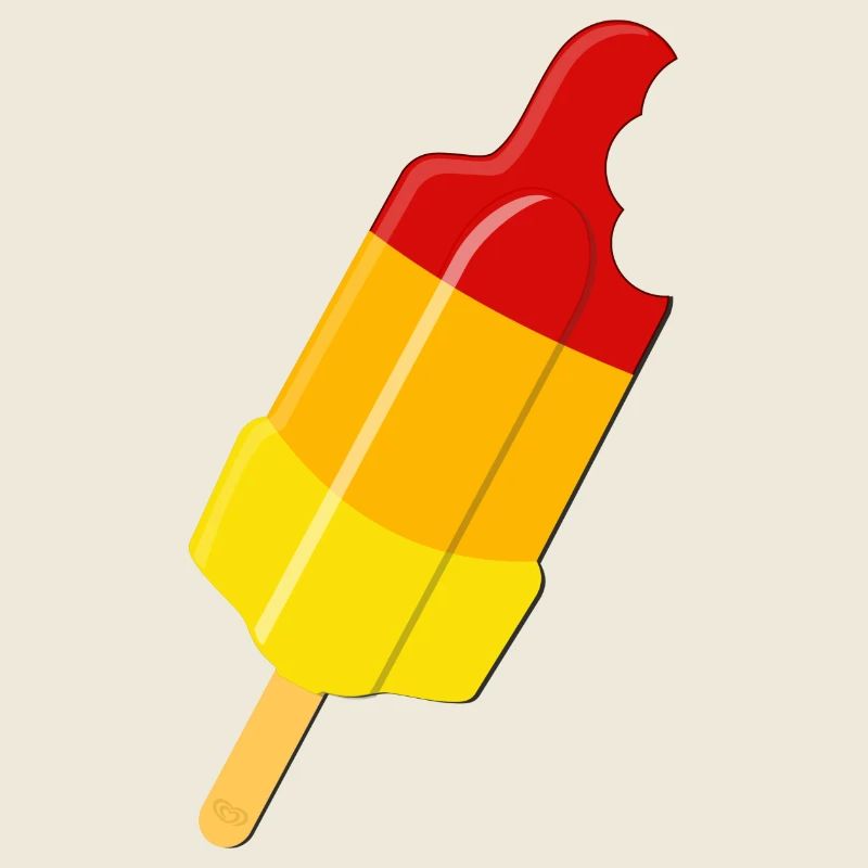 crème glacée à l’eau de fusée été
