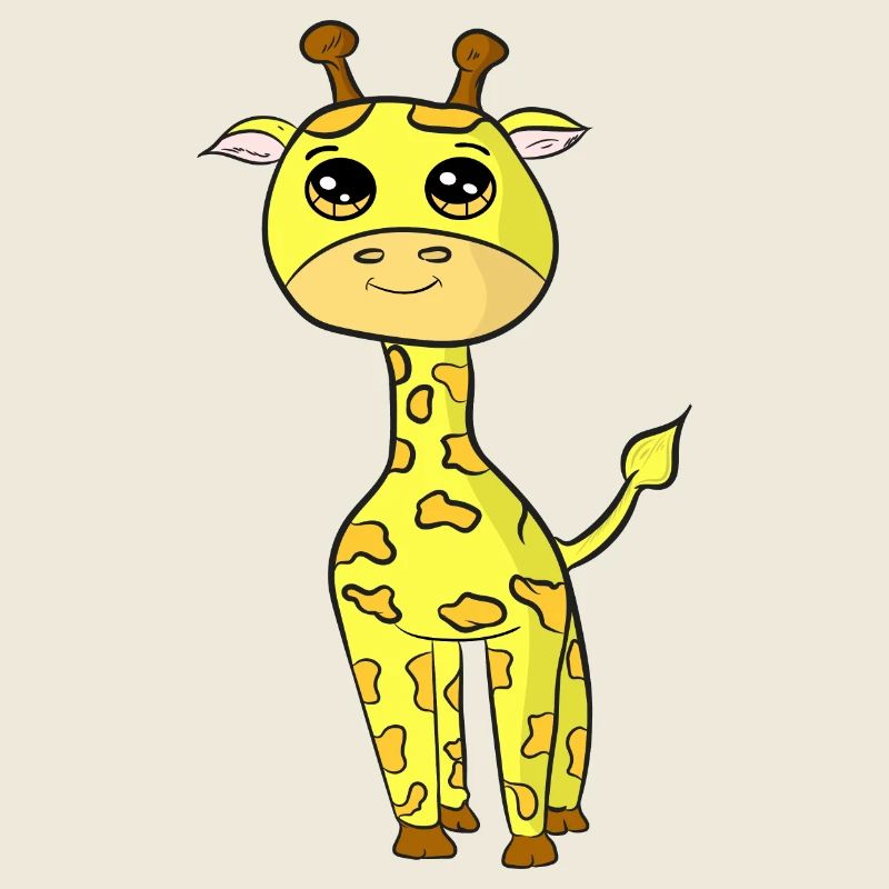 Baby giraffe
