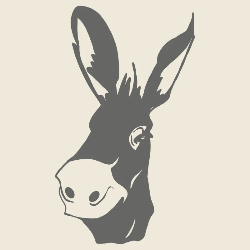 gray donkey