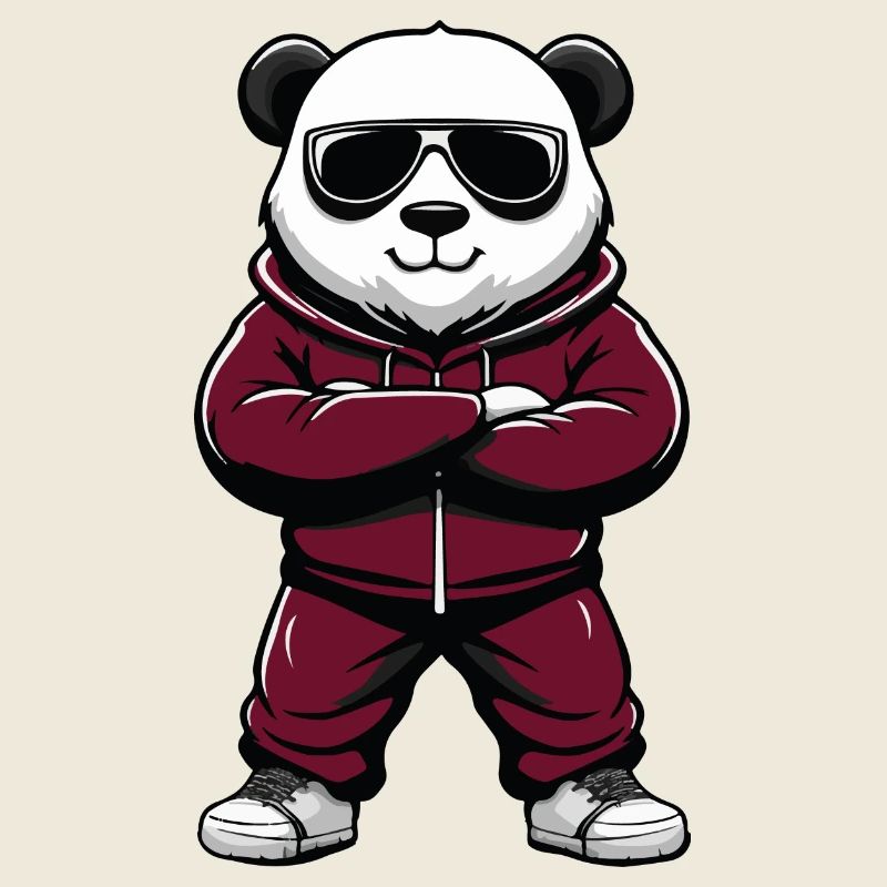 Panda Cool Comic