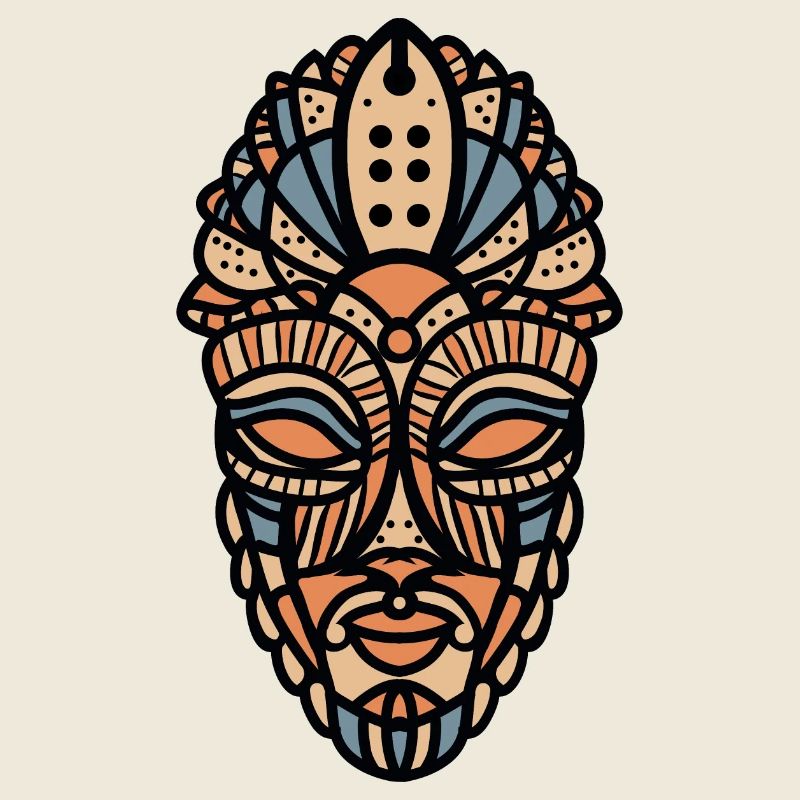 African mask