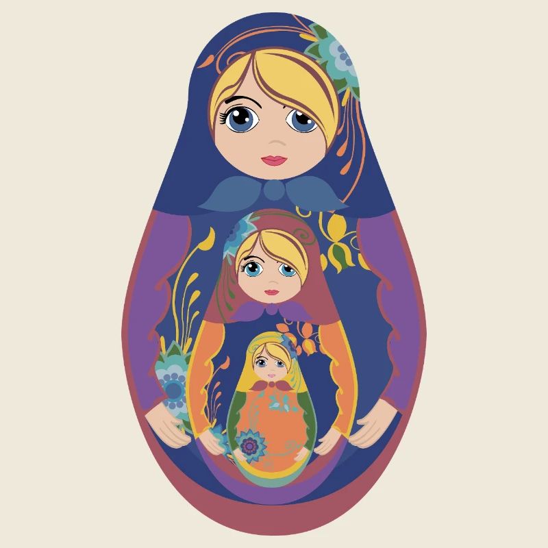 Traditionelle Matroschka 
