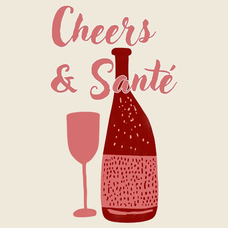 Cheers & Santé – Wine Art Design