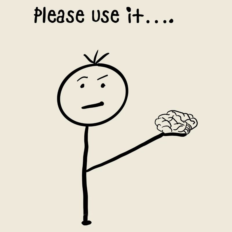 S'il vous plaît, utilisez-le… (noir)