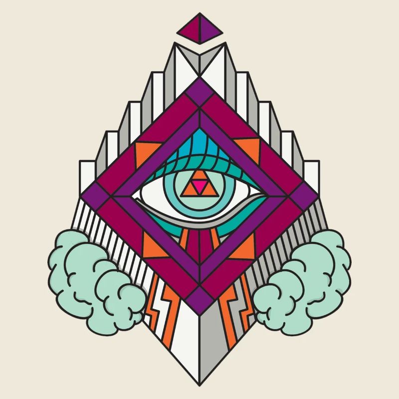 Geometry Geometric GeomTRIBE tattoo KoralDesign