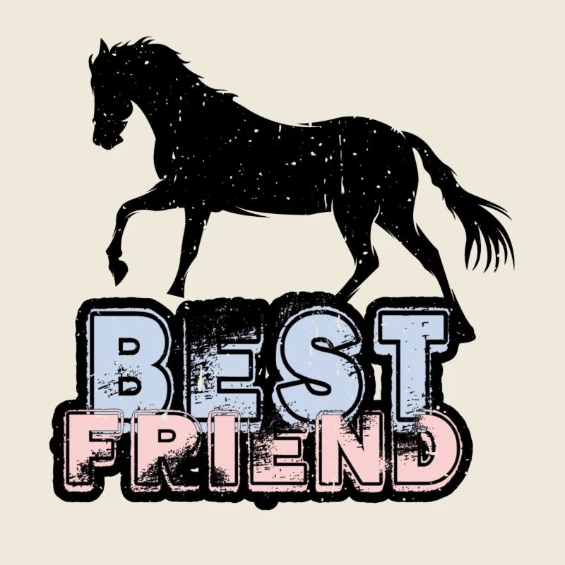 Meilleur ami Horse Pferd