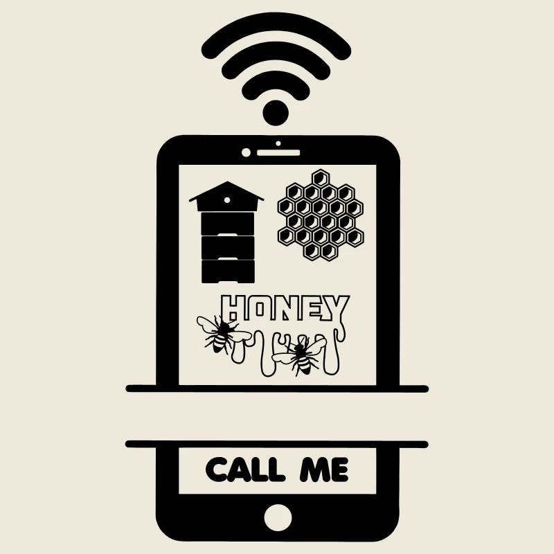 Call me phone beekeeper honey