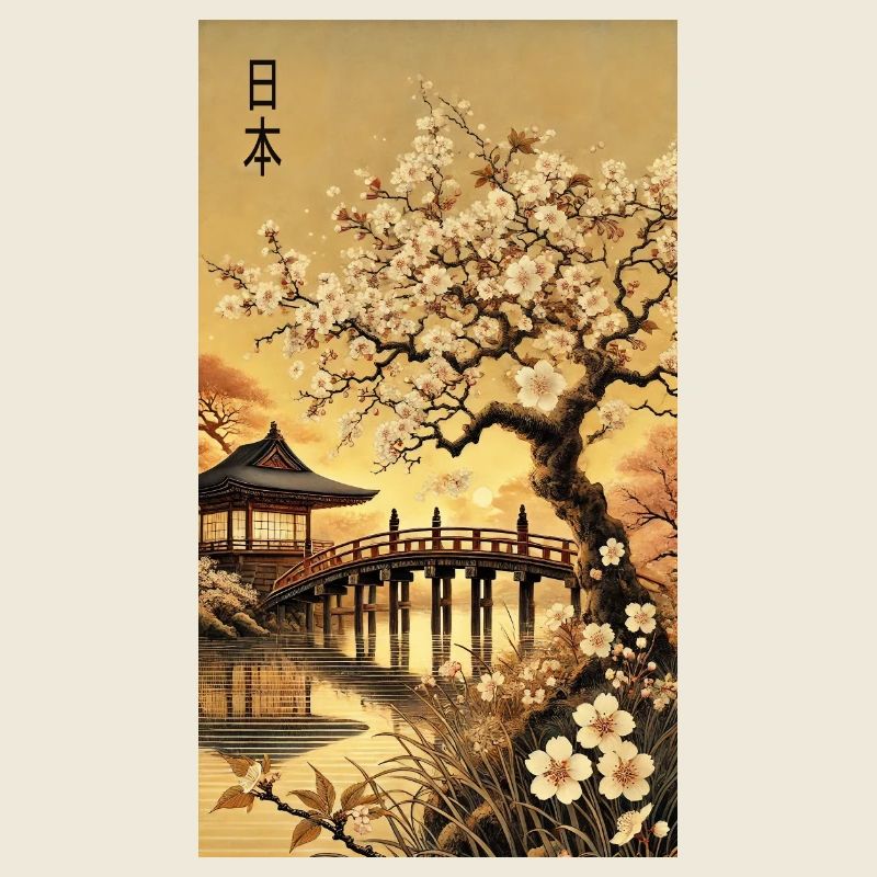 Japan Kirchenblüten Tokio Design
