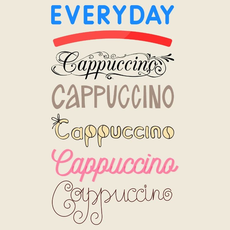 Cappuccino für jeden Tag