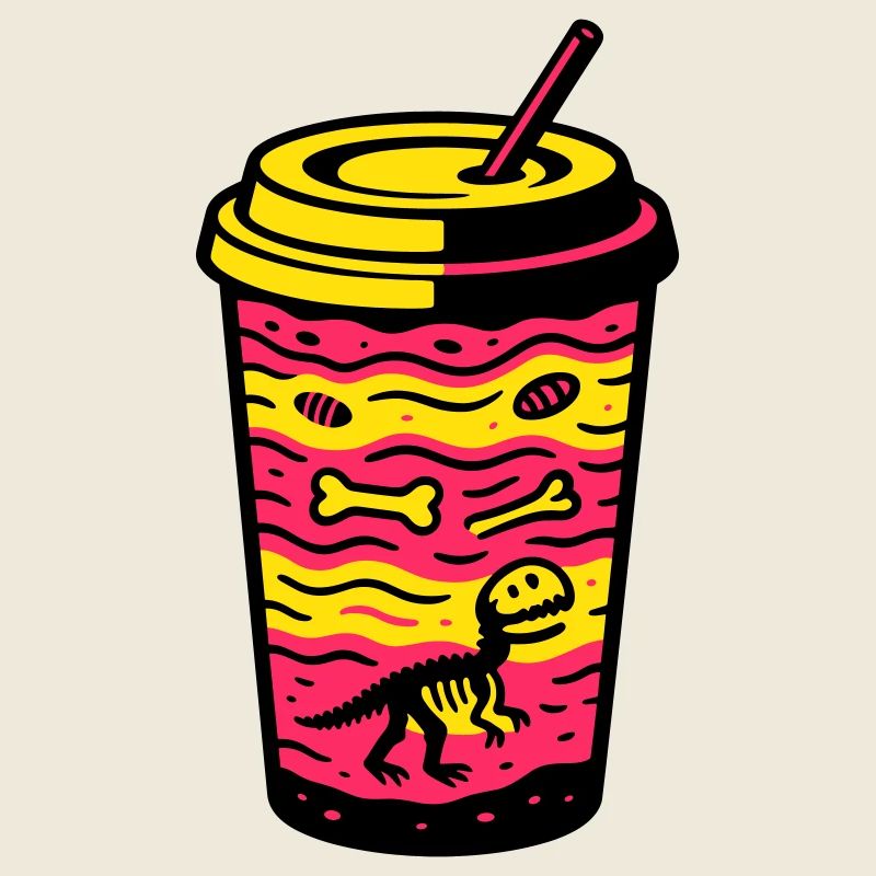 Matcha Dino Cup