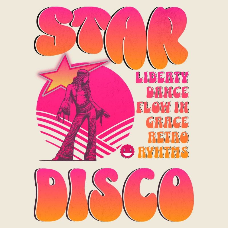 Disco Star - Bohemian Dancer and Retro Rhythms