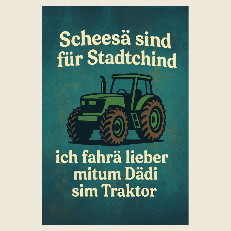 Tracteur de Dädi