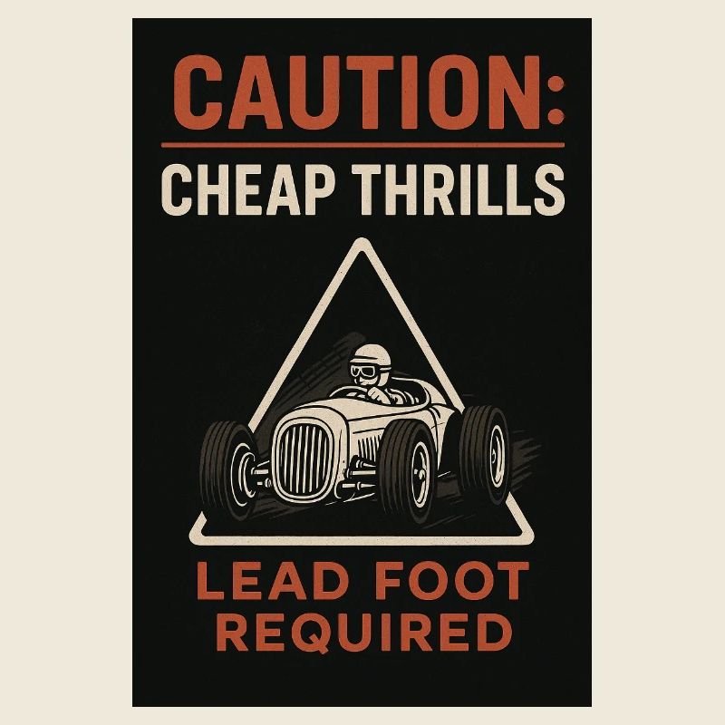 Gefährliche Fahrt Warnhinweis