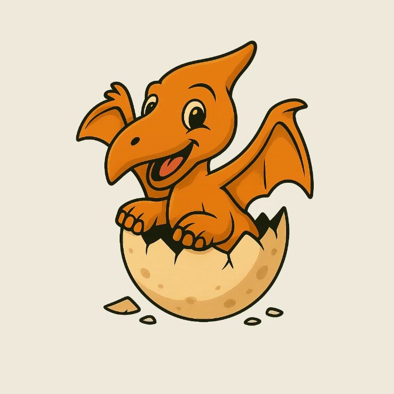 Kleiner Drachen im Ei