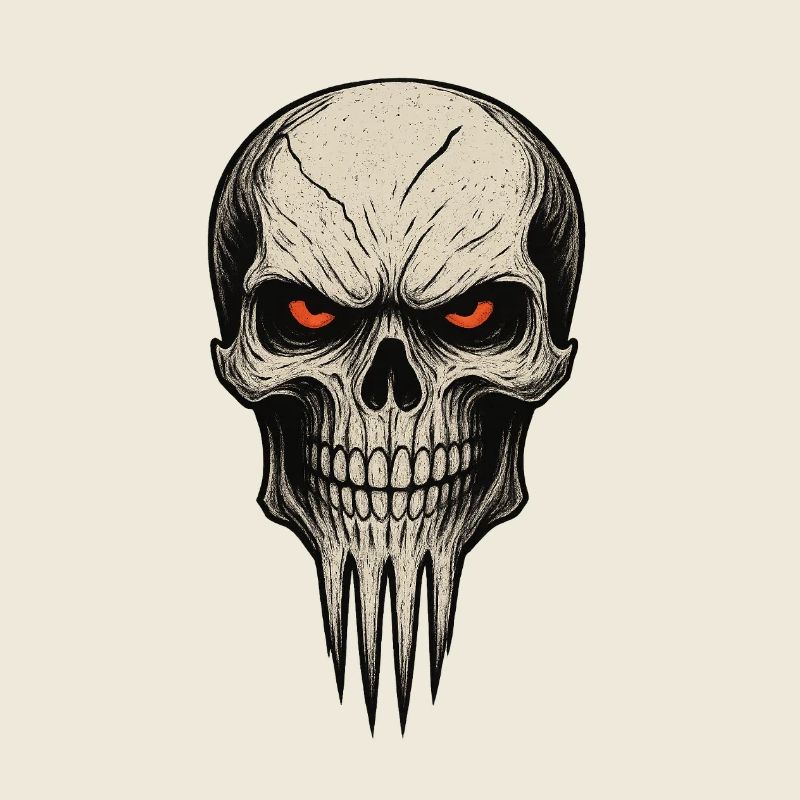 Zombie Skull Nightmare