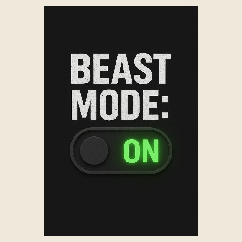 Beast Mod Activer la conception de l’interrupteur