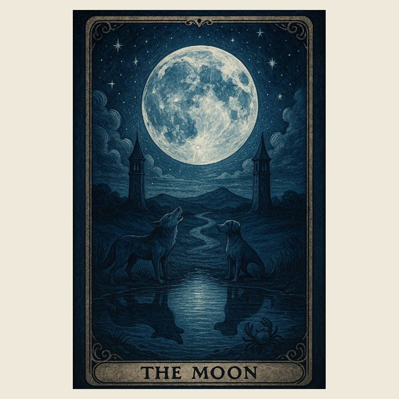 Tarot XVIII "Der Mond"