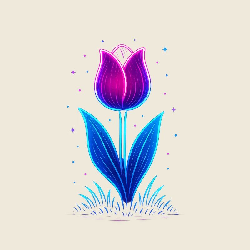 Neon Tulip