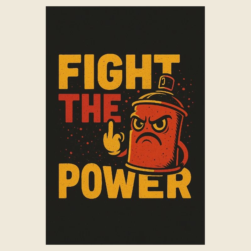 Fight against the spray can