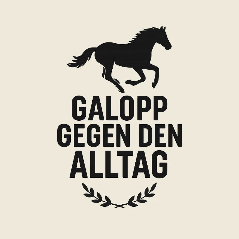 Pferd, Galopp gegen den Alltag