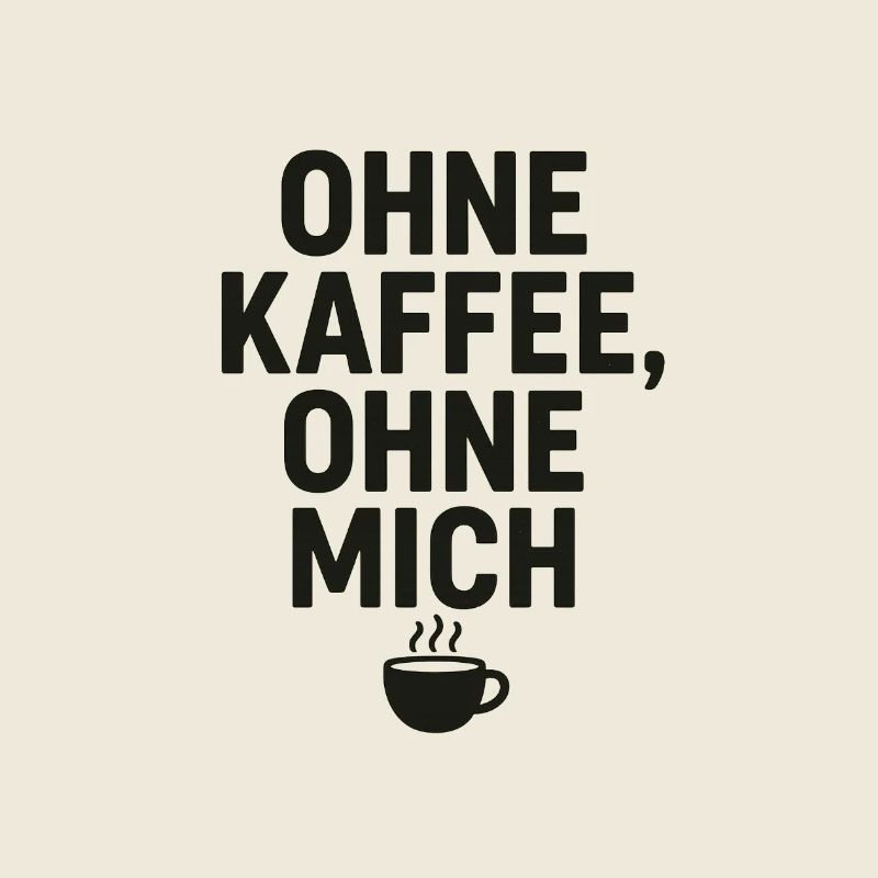 Without coffee, without me