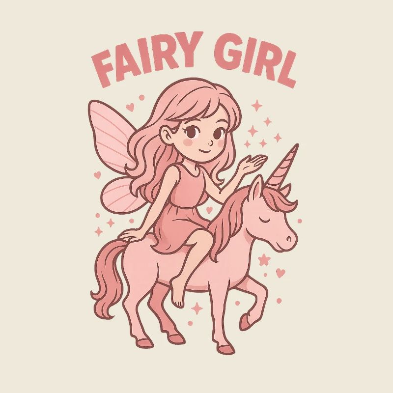 Fairy Rider Pink Unicorn
