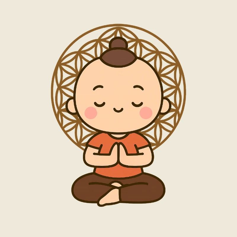 Méditation devant la Fleur de Vie