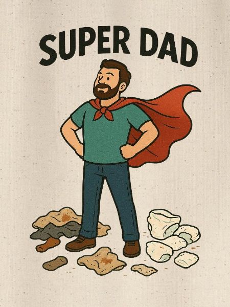 Super Dad Capeheld