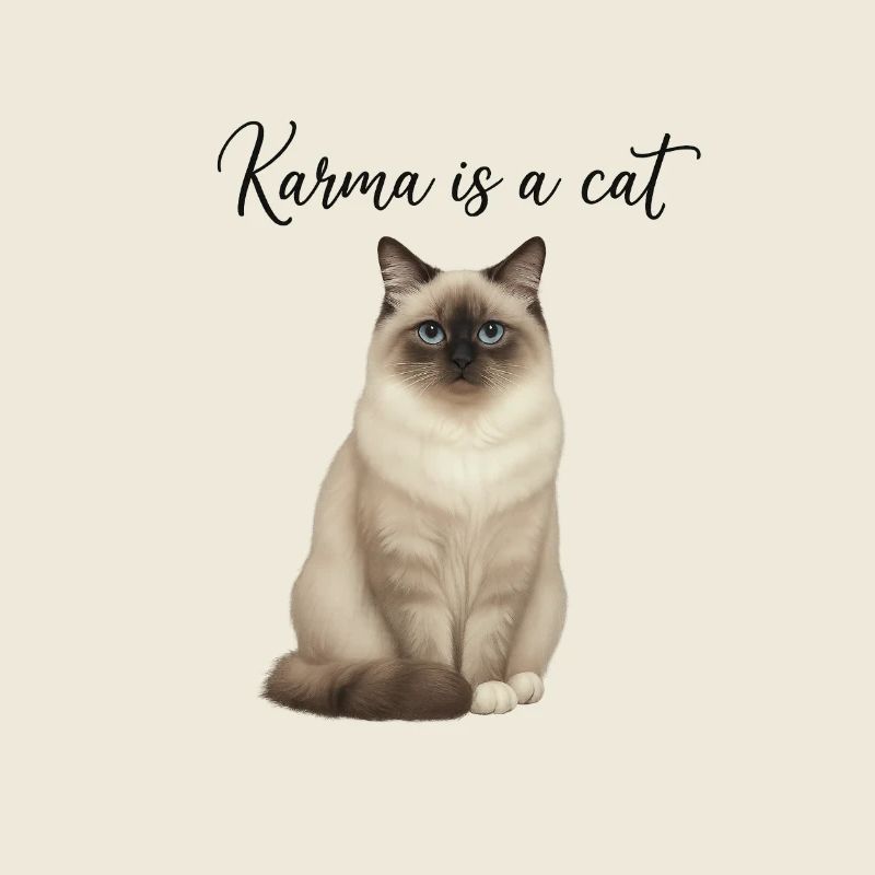 Ragdoll - Karma est un chat