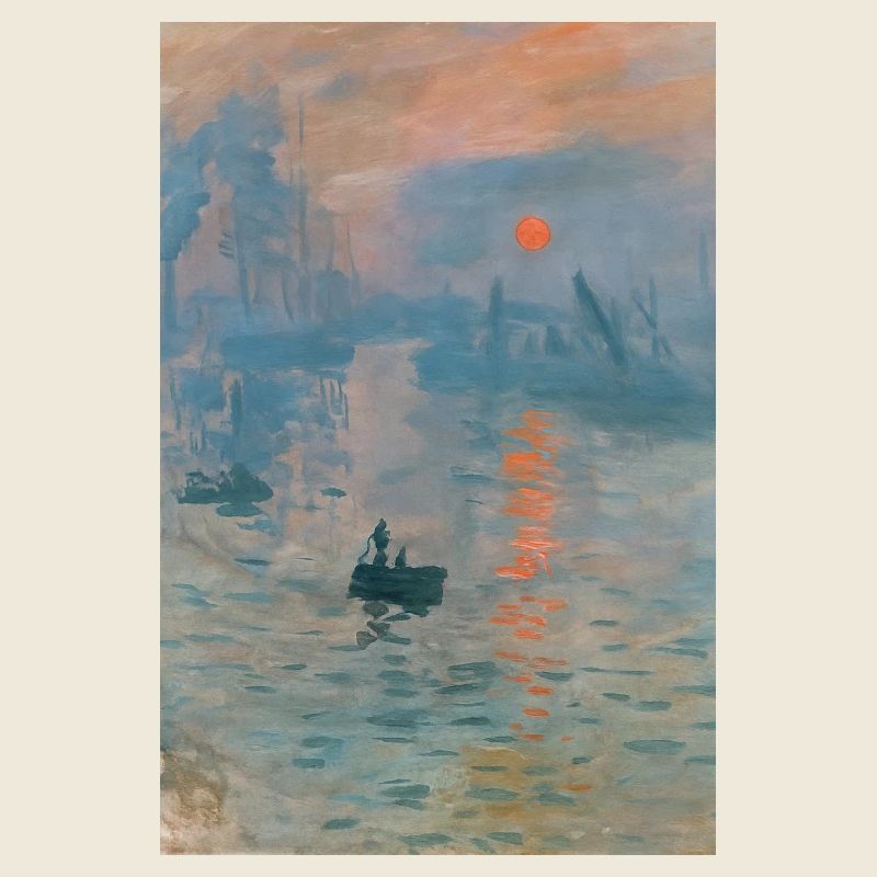 Impressionist Seascape Sunset