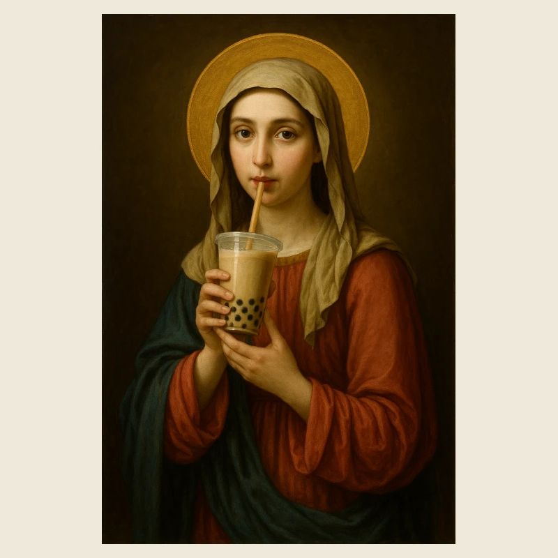 Saint drinks bubble tea