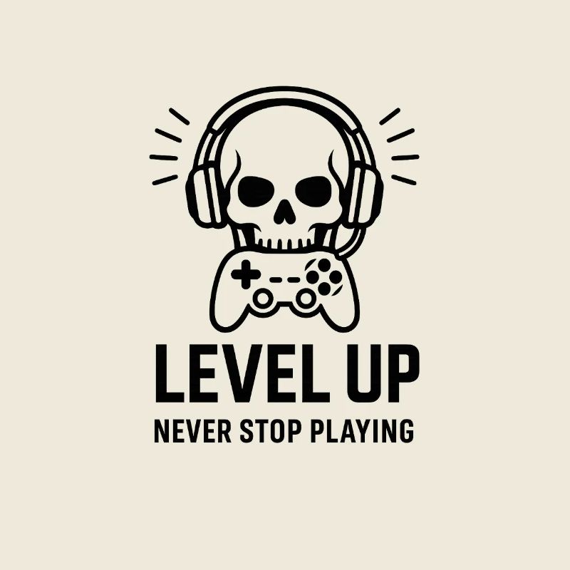Level Up Schädel Gaming Headset