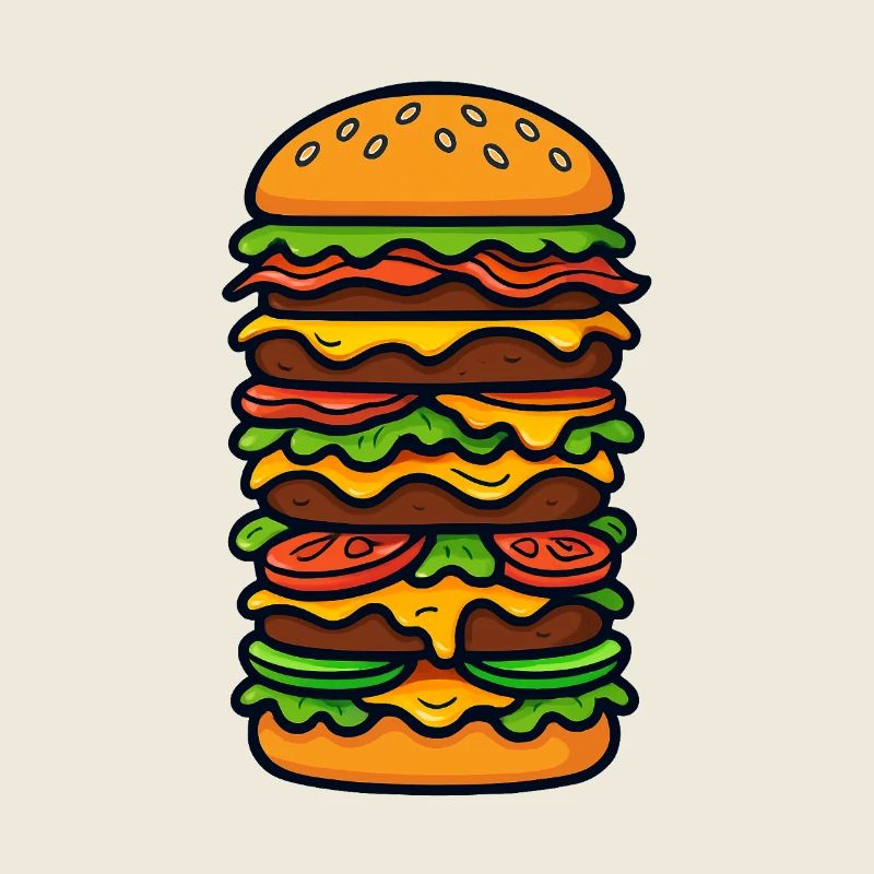 Burger grand XXL