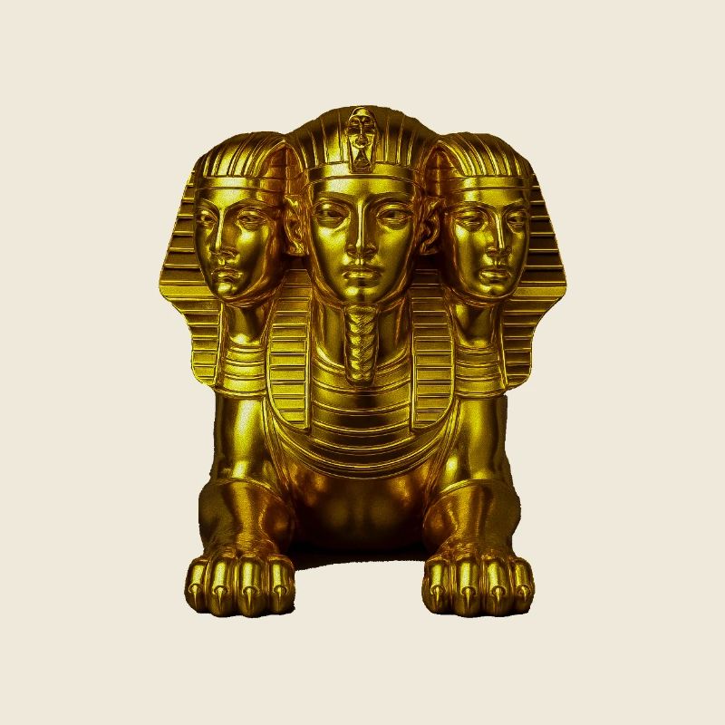 Goldene Dreiköpfige Sphinx