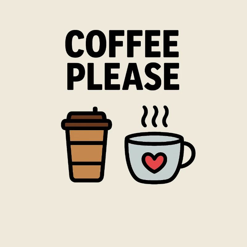 Becher & Herz Kaffee Icon