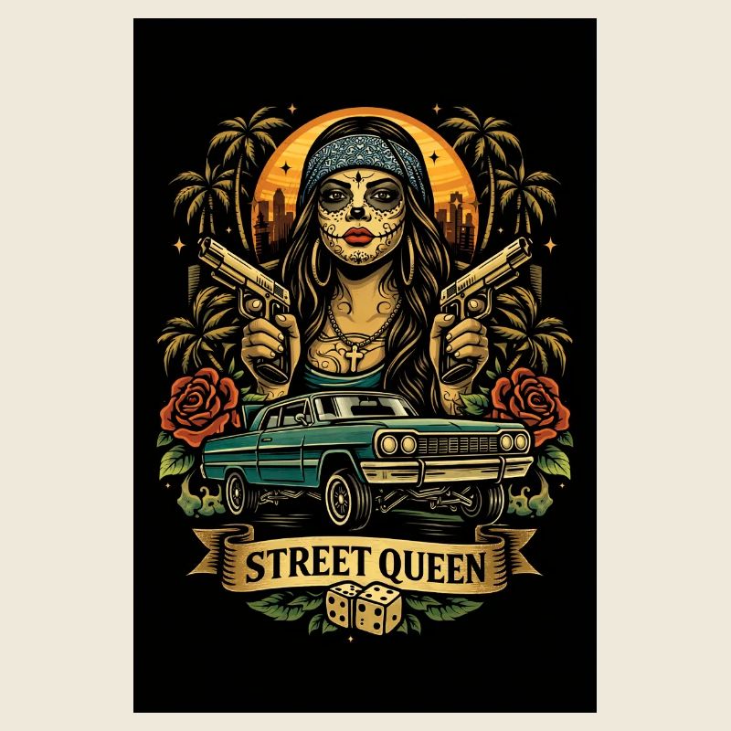 Street Queen Día Muertos