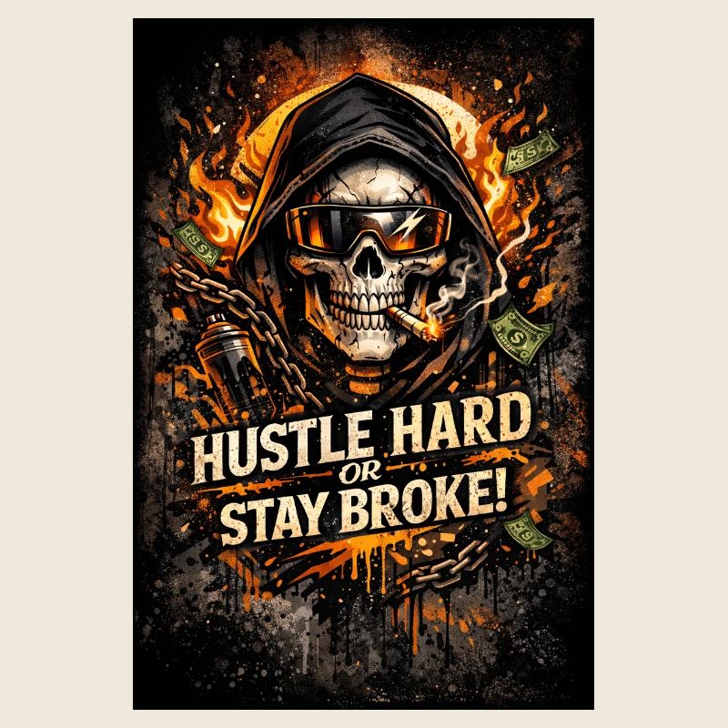 Hustle Hard oder Stay Broke
