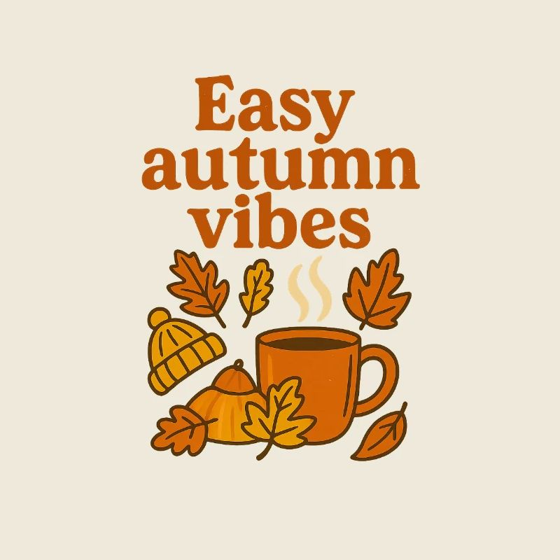 Leichte Herbststimmung Kaffeetasse