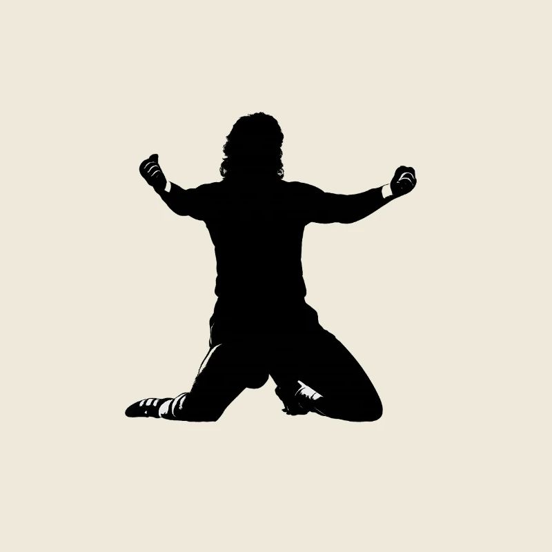 Schatten-Silhouette Toni Jubel