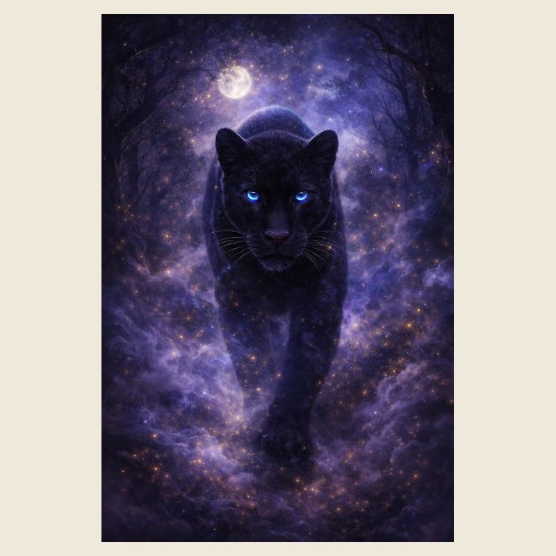 La Panthère Mystique dans le Brouillard