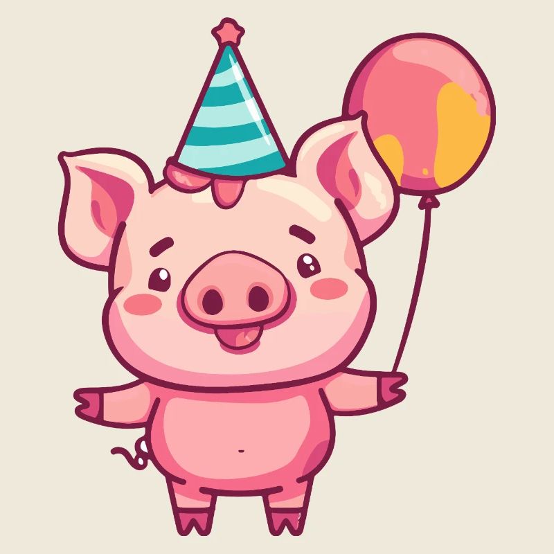 Pig Birthday Baby
