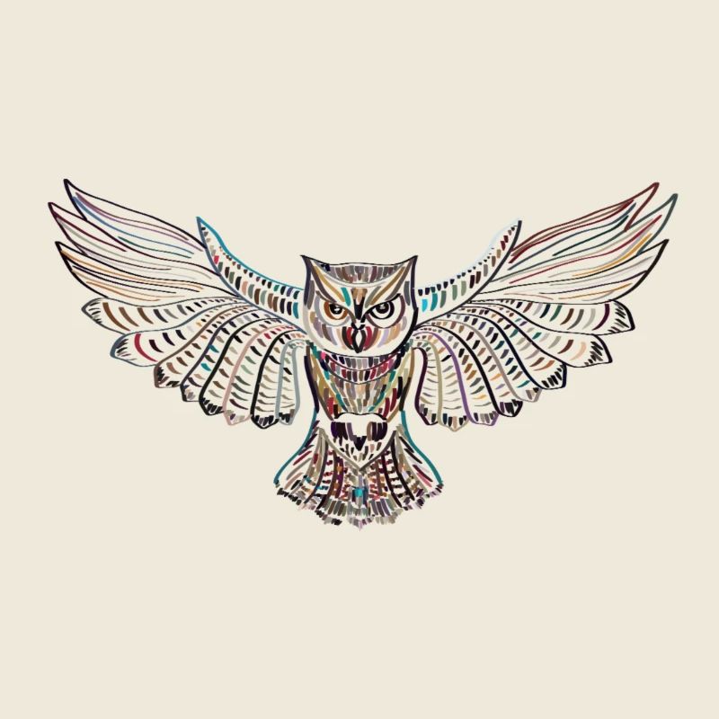 Flying owl