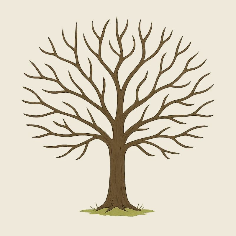Winterbaum Silhouette